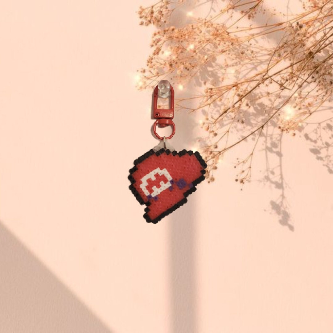 Mario Nintendo Inspired Pixel Art Perler Keychains - Etsy