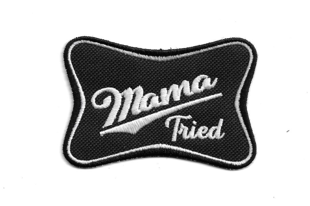 Mama Tried Beer Patch Miller Embroidery , Iron On - Etsy