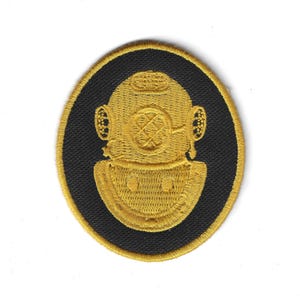US Navy Master Diver Embroidered  Patch iron on