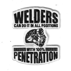 Saldatura, Saldatori Con Penetrazione Al 100% Toppa Termoadesiva Su Ricamo