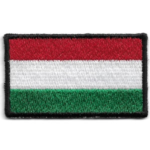 Hungary Flag Embroidered Patch