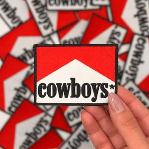 Parche Cowboys Rodeo Retro - Parche termoadhesivo bordado