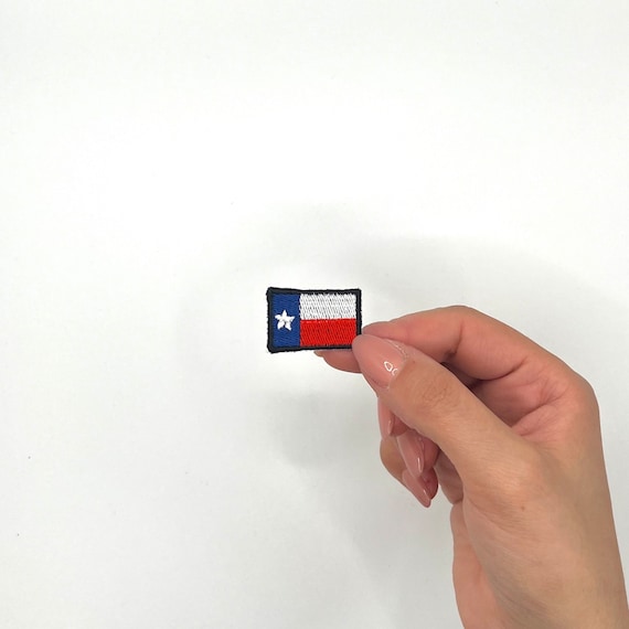 Bestickter Texas Flagge Patch Texas Aufnäher – Aufnäher Vom US