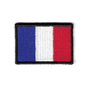 France Flag Embroidered Patch