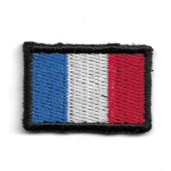 Mini France Flag Patch iron on Badge