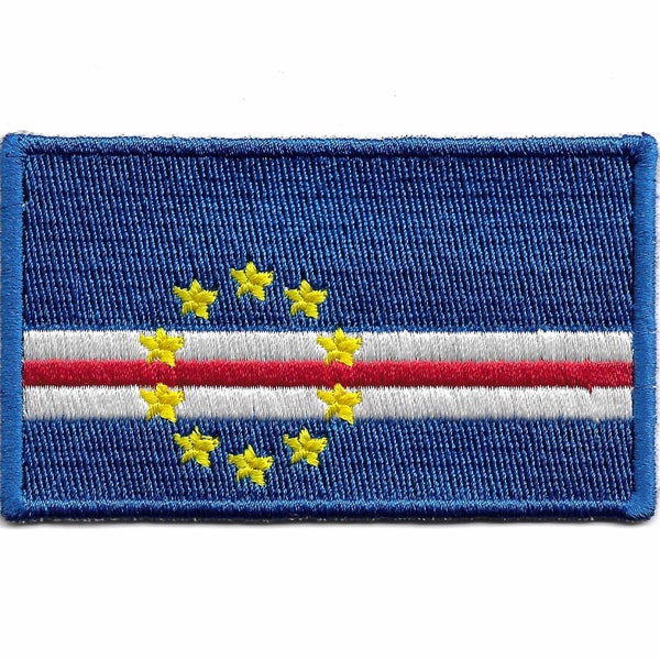 Cape Verde Flag Embroidered Patch