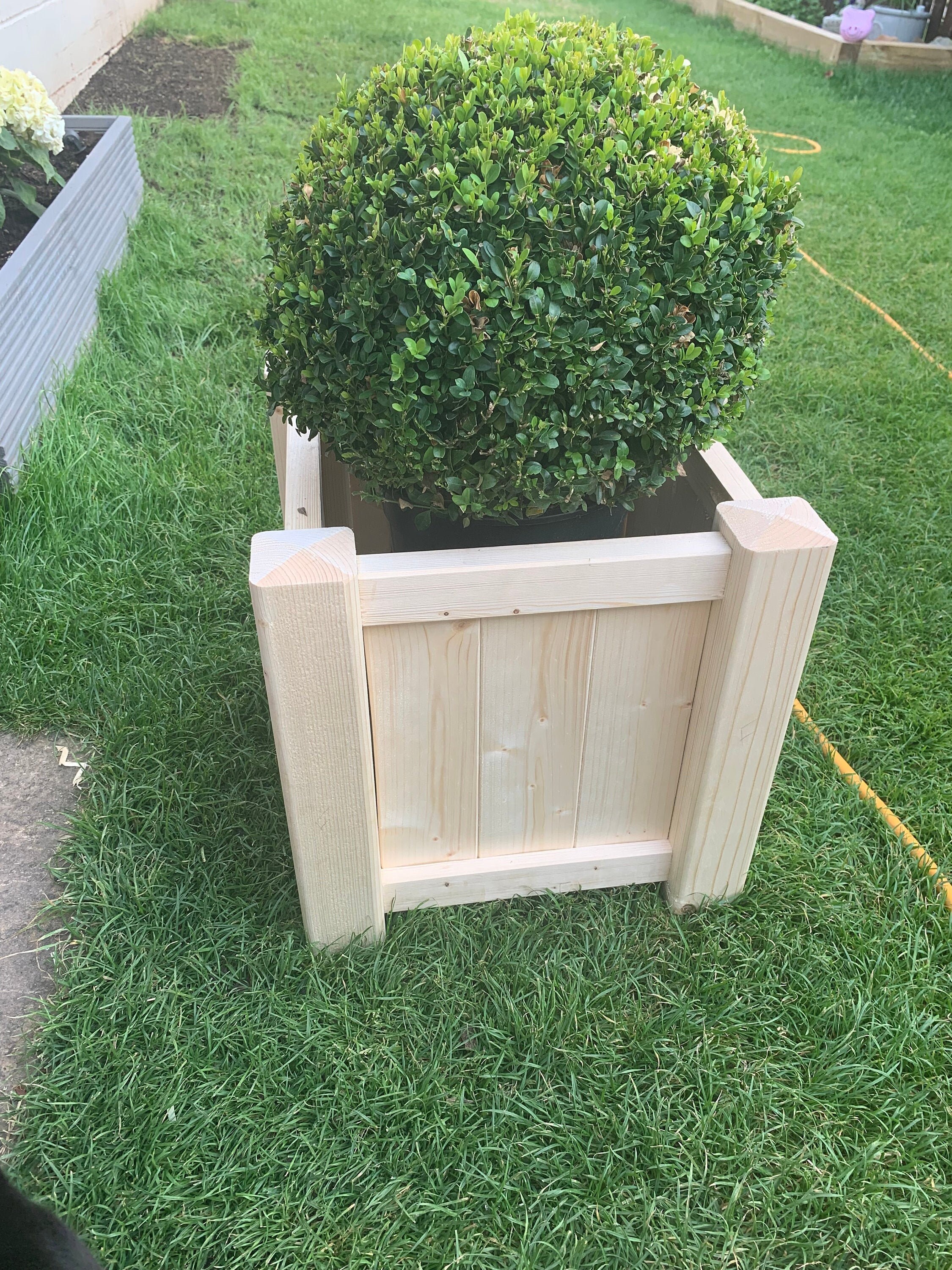 Handmade planter box 40cm x 40cm Versailles style Etsy Handmade planter box 40cm x 40cm Versailles style Etsy