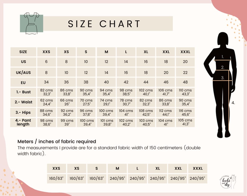If you are looking for a comfortable, versatile and stylish pants pattern, the Fortuna trouser pattern is for you. Learn how to sew a pair of easy pants with this women’s high waisted trousers pattern pdf with wide leg, fly and pockets.