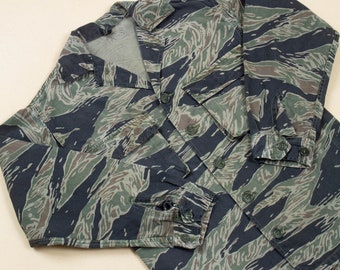 60s Vietnam War Vintage Tadpole Sparse (TDS) Tigerstripe 60s Vietnam War Vintage Tadpole Sparse (TDS) Tigerstripe