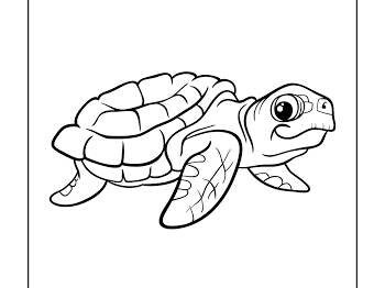 80 Unicorn and Sea Animals coloring pages for kids. | Etsy