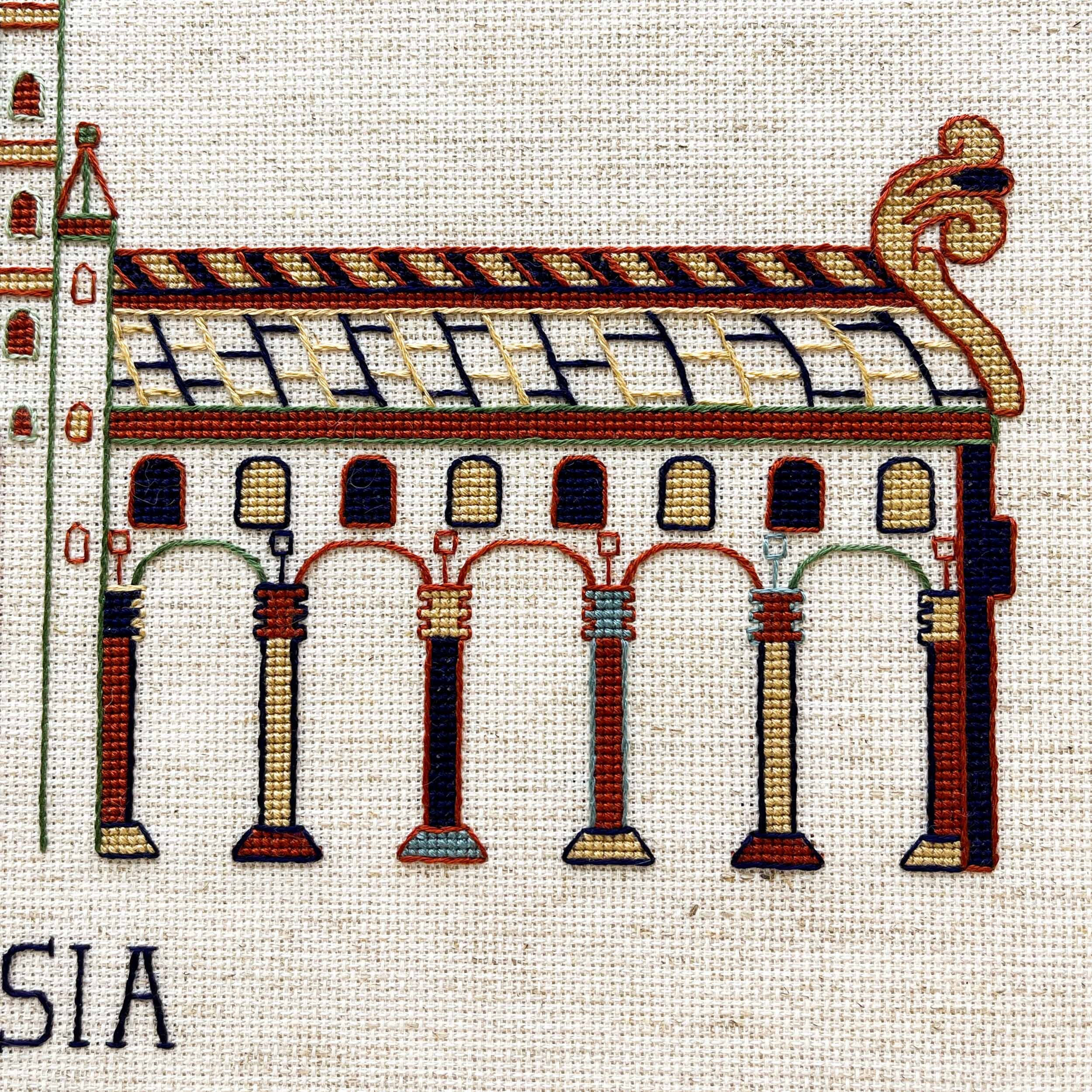 Bayeux Tapestry Westminster Abbey Cross Stitch Pattern PDF Instant Download for Lovers of Medieval English History and Religious Art Etsy Canada