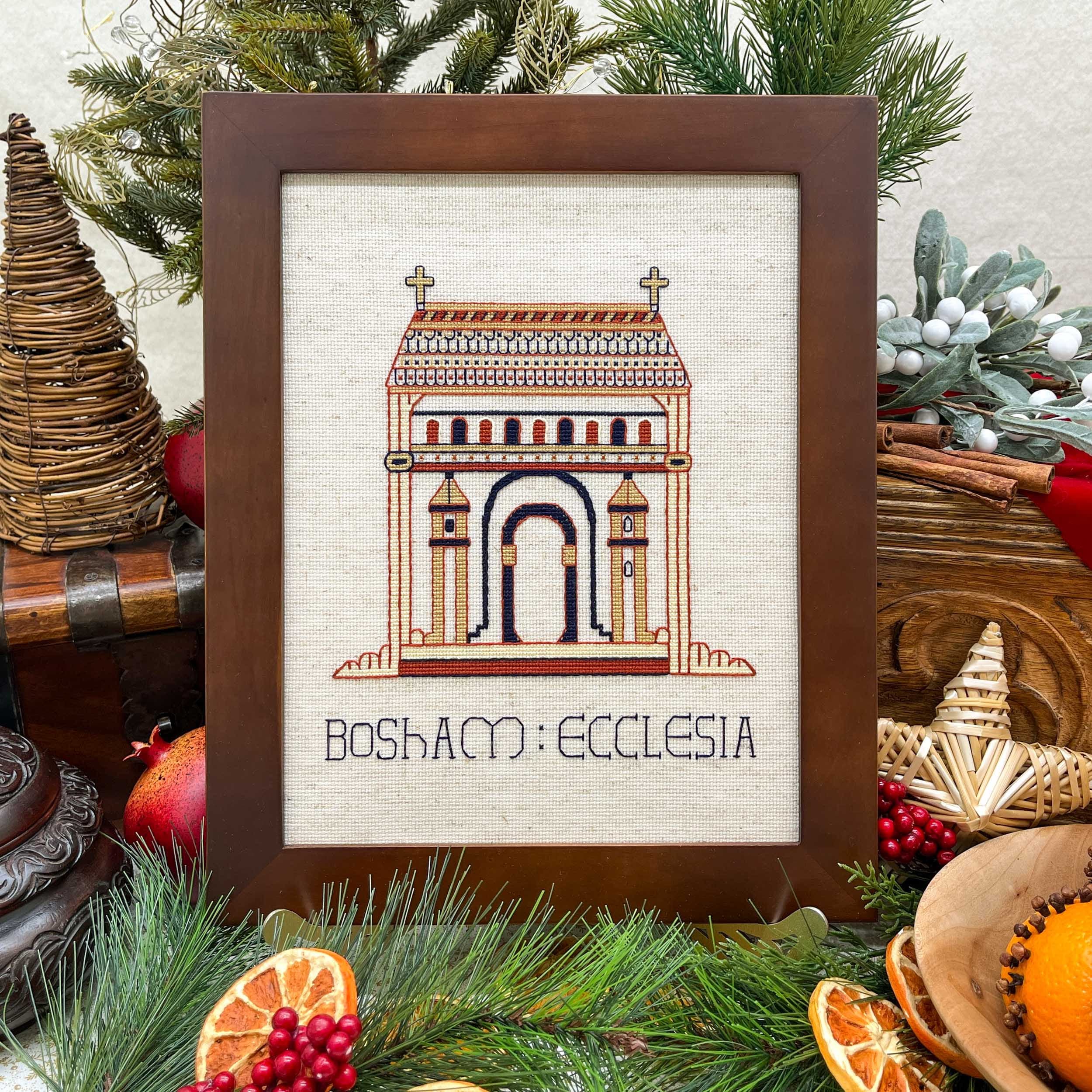 Bayeux Tapestry Cross Stitch Pattern Bosham Church PDF Instant Download