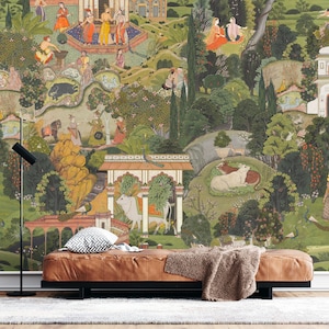 Indian murals - Schweiz Etsy