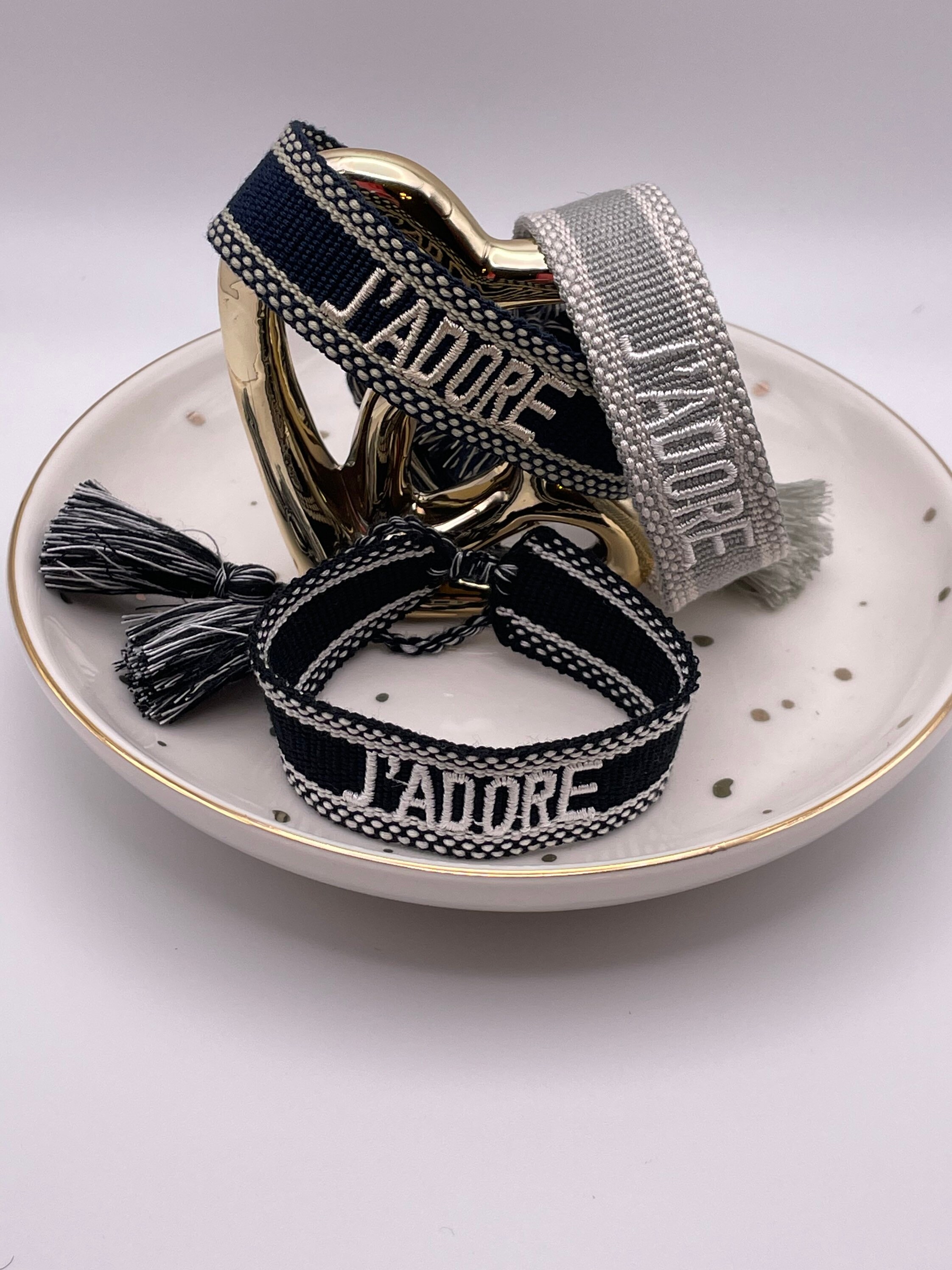 Woven Handmade Cotton Bracelet with tassels / J’adore woven bracelet