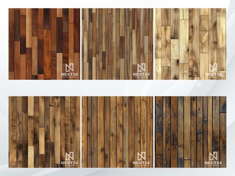 19 Wood Panel Patterns – Seamless Textures 3000x3000 Px, Realistic ...