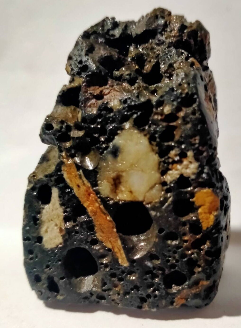 Météorite Impactite Lunaire Silicates Polymorphes Dans Le Granite 32, 49 Gr