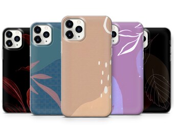 Funda de teléfono abstracta Funda de arte moderno para iPhone 13, 12, 11Pro, XR, XS, 8+, 7, Samsung S10, S20, S21, A40, A50, A51, Huawei P20, P30 Lite
