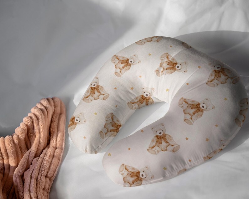 Teddy Bear Pattern Print Floor Mat