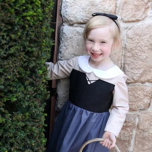 Briar Rose inspired cotton dress, for cosplay, Disney Parks, dress up - Sleeping Beauty