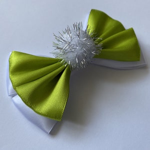 Tinkerbell inspired hair bow for dress up and cosplay - Neverland, Pixie Hollow
