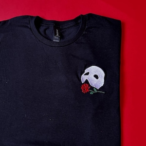 Phantom of the Opera inspired t-shirt design, musicals/broadway themed, theatre