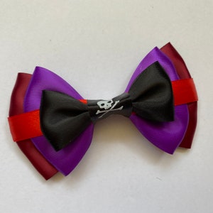 Noeud pour cheveux inspiré du Dr Facilier pour déguisement et cosplay - inspiré des méchants de Disney, de la princesse et de la grenouille