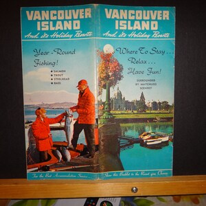 VANCOUVER ISLAND BROSCHÜRE - 1964