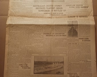 Weekly Free Press Newspaper - November 11 1914 - SEA WOLVES CAUGHT