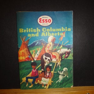 BRITSE COLUBIA &ALBERTA Routekaart - 1957
