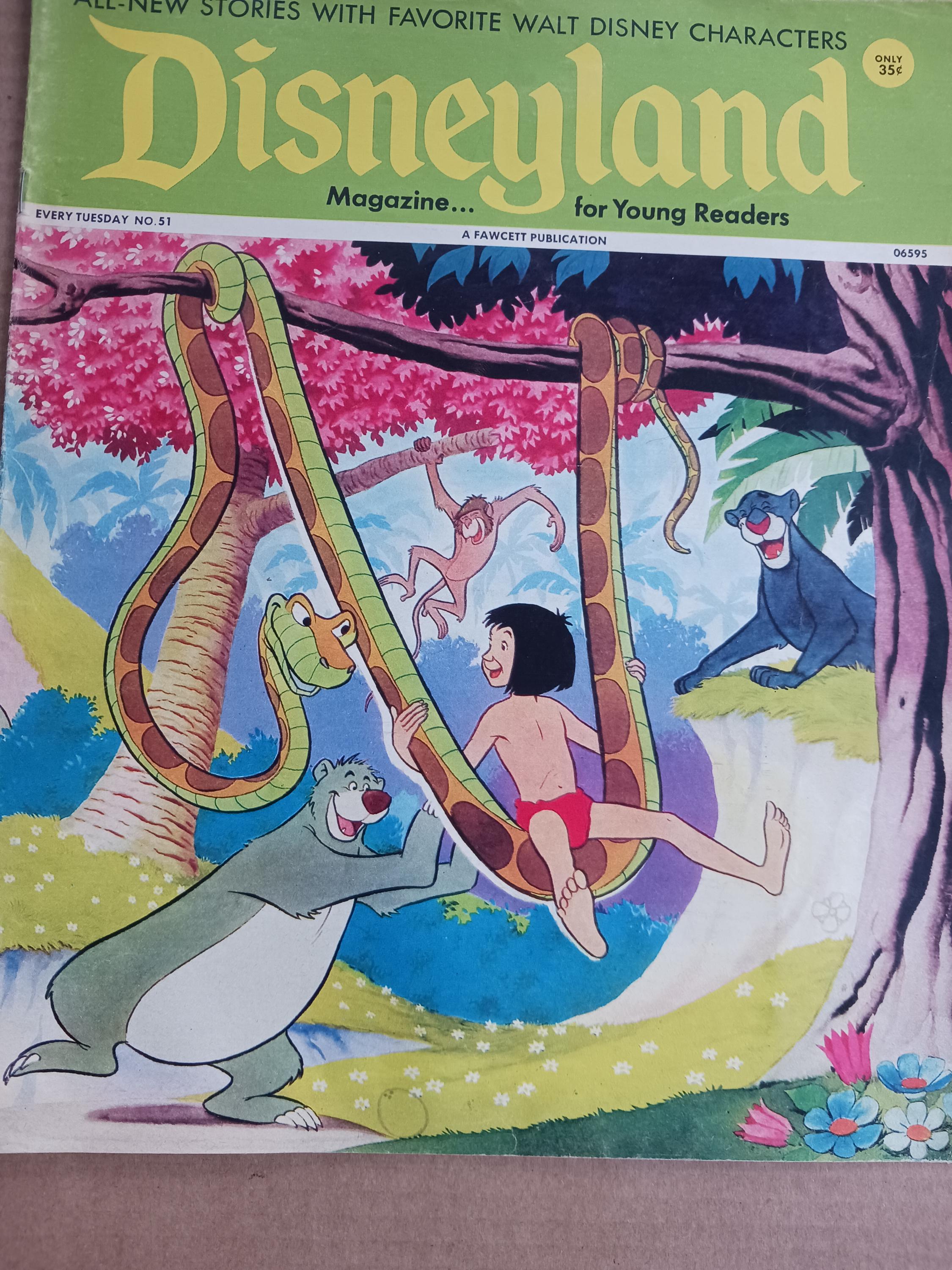 DISNEYLAND MAGAZINES - 1970'S GROUP 5 - Etsy Canada