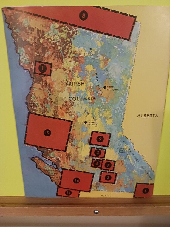 BEAUTFUL BRITISH COLUMBIA - Magazine - 1959 - Etsy Canada