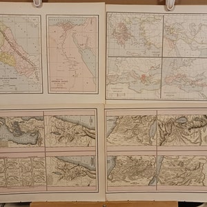 ISRAEL - Drucke / Karten Vom HEILIGEN LAND - 1897
