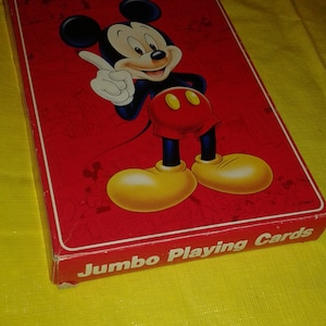Walt Disney - MICKEY MOUSE Spielkarten - C- 1960's