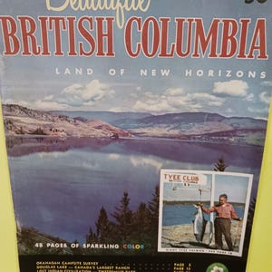 雑誌 BEAUTIFUL BRITISH COLUMBIA 31冊 カナダ 英語 BEAUTFUL BRITISH COLUMBIA - Magazine - 1959 - Etsy Canada