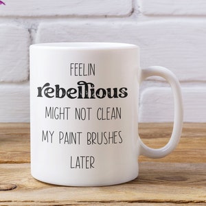 Artist Coffee Mug, Funny Artist Gift, Gift for Artist, Personalised Gift, Painting Mug, Artist Cup, Art Teacher Gift, Gift for Painter