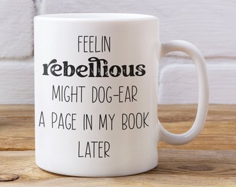 Book lover Mug, Reading Coffee Mug, Funny Book lover Gift, Bookworm Mug, Personalised Gift, Bookish Gift, Book Club Gift, Gift for Readers