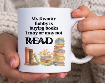 Reading Coffee Mug - Book Lover Mug - Booklover Gift, Bookworm Mug, Bookworm Gift, Gift for Librarian, Bookish Mug, Literary Gifts
