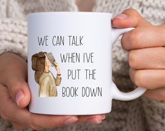 Boekliefhebber Gift - Meisje Lezen - Funny Mug voor Book Lovers - Bookish Gift - Bookworm Novelty Mok - Book Nerd Mug - Cadeau voor lezers
