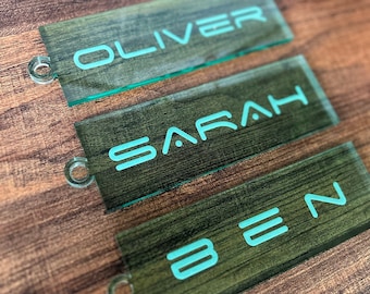 Custom Hanging Name Tags