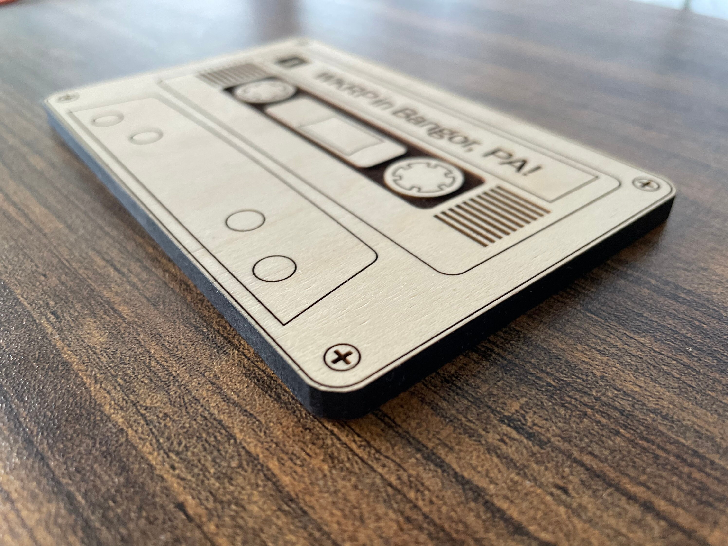 Custom Cassette Tape Coaster for Musicians, Dads, Music Lovers, Djs ...