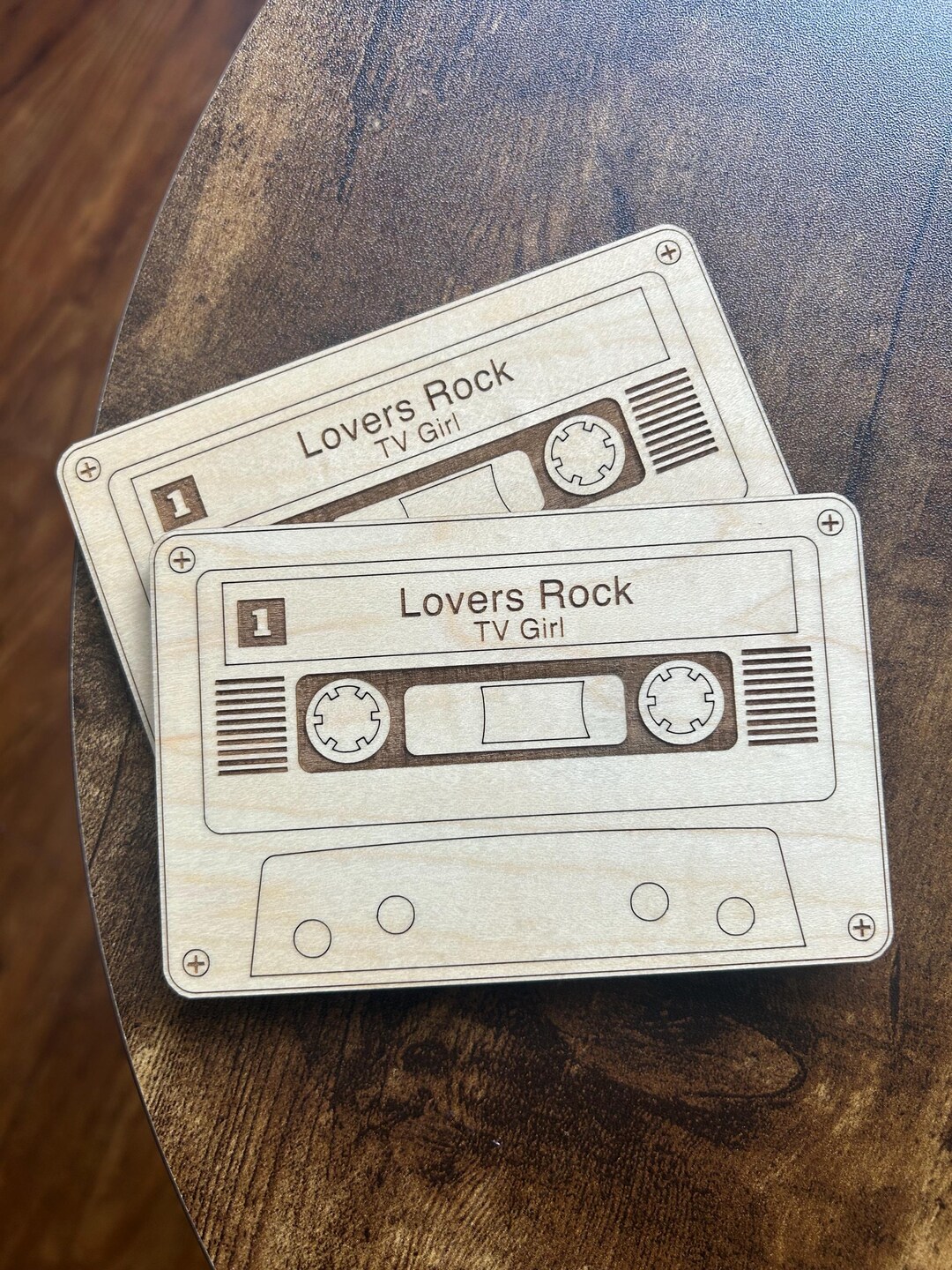 Custom Cassette Tape Coaster for Musicians, Dads, Music Lovers, Djs ...