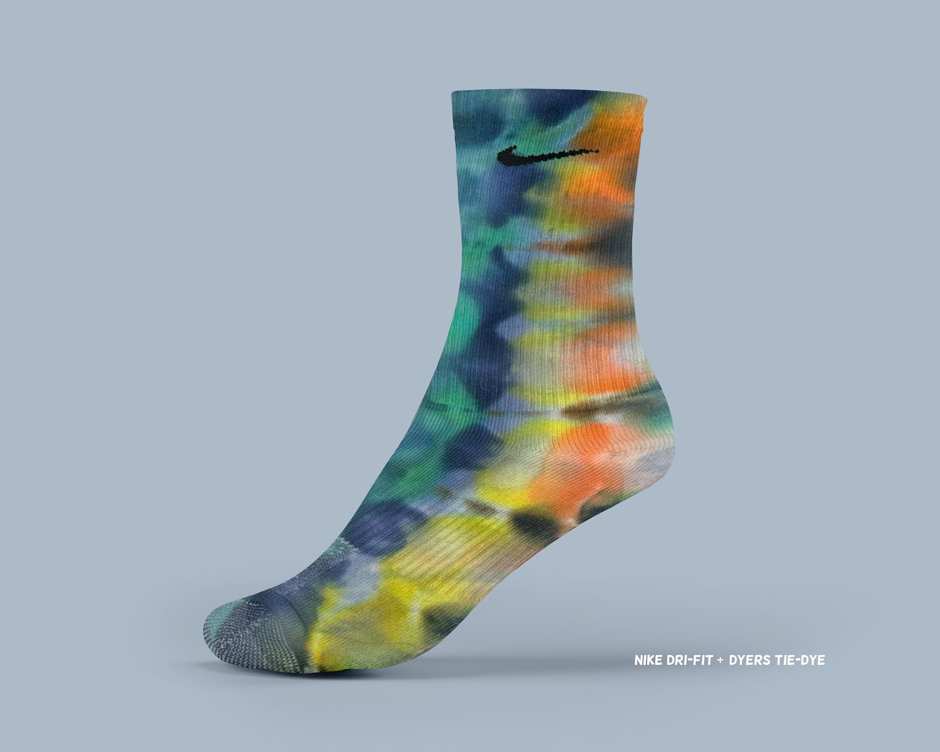 tie dye basketball socks