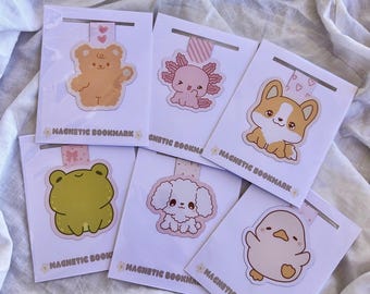 Kawaii Magnetic Bookmarks