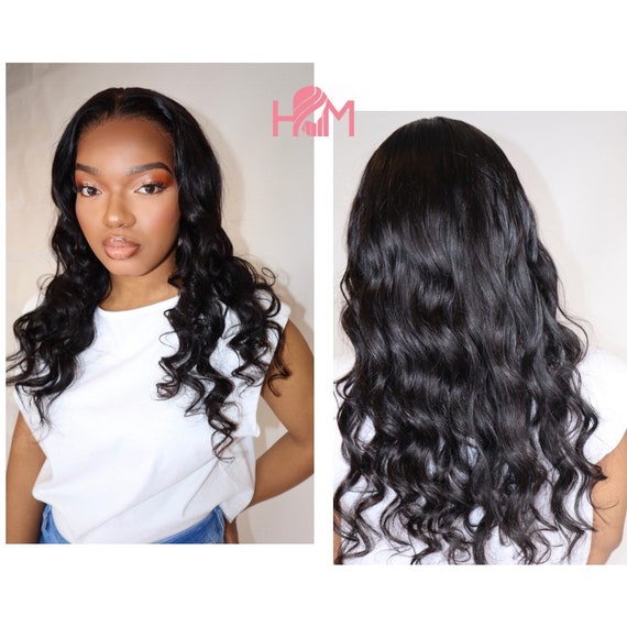 Body Wave Wig 150% Density Human Hair Wigs 134 Lace Front Closure Full Lace  Frontal Wigs Luxury Hair Quality No Shedding and Tangle Free 