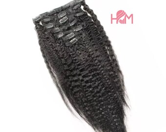 Kinky Straight Clip Ins