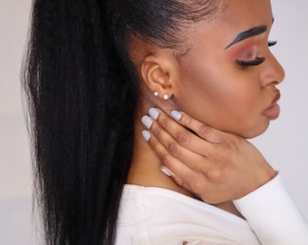 Kinky Straight Ponytail