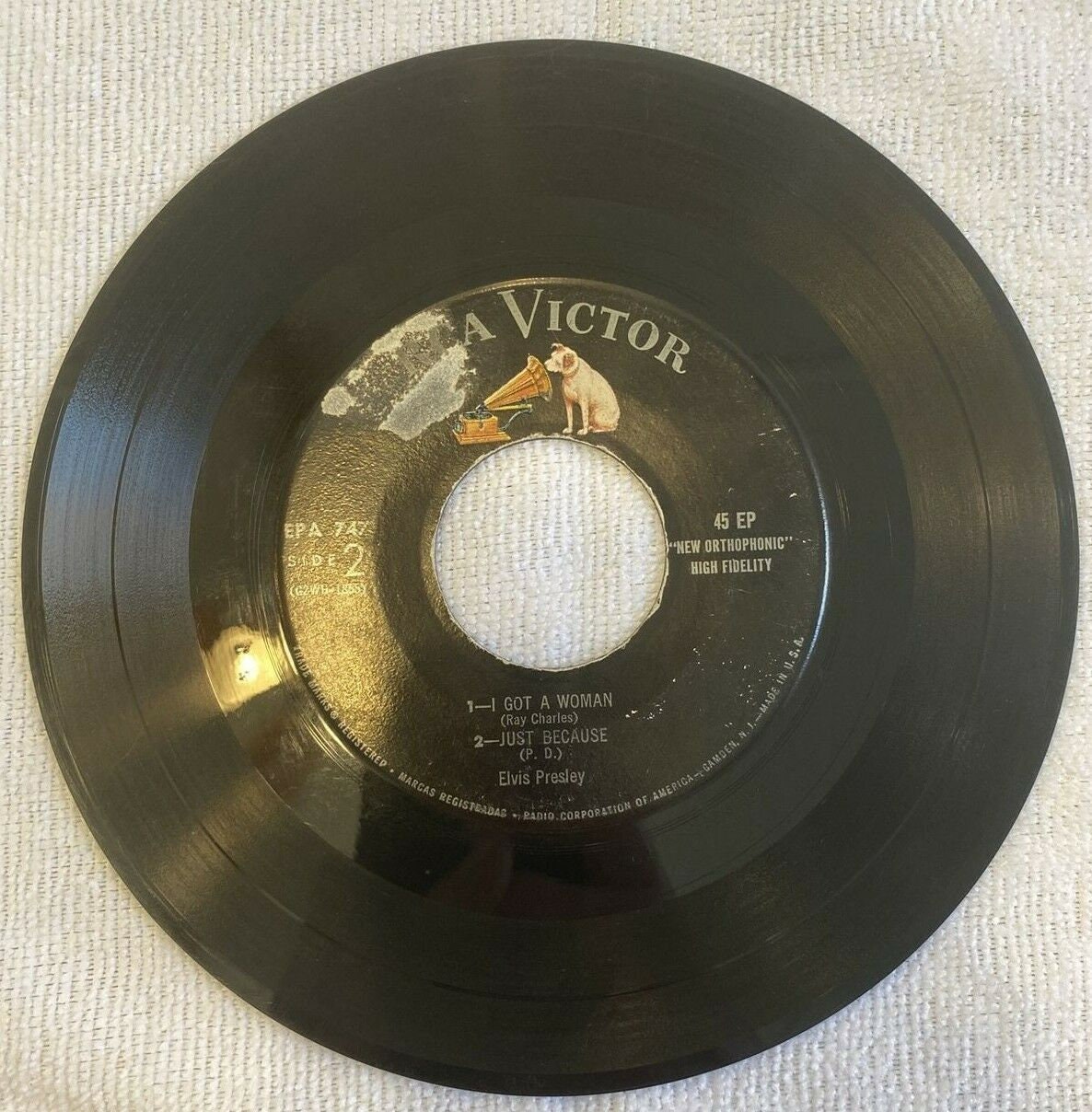 Elvis Presley 45 Rpm - Etsy