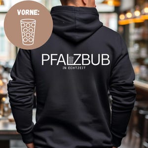 Sudadera con capucha Pfalzbub en tiempo real Unisex para amigos del Palatinado amantes del vino sumilleres propietarios de bodegas equipo idea de regalo Día del Padre Día de la Madre