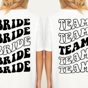 JGA T-shirt, hen party shirts, team bride, bride T-shirt, Berlin T-shirt, bride shirt, JGA women, group T-shirt, backprint