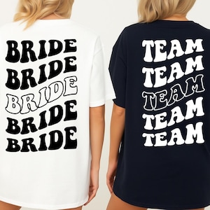 JGA T-shirt, hen party shirts, team bride, bride T-shirt, Berlin T-shirt, bride shirt, JGA women, group T-shirt, backprint